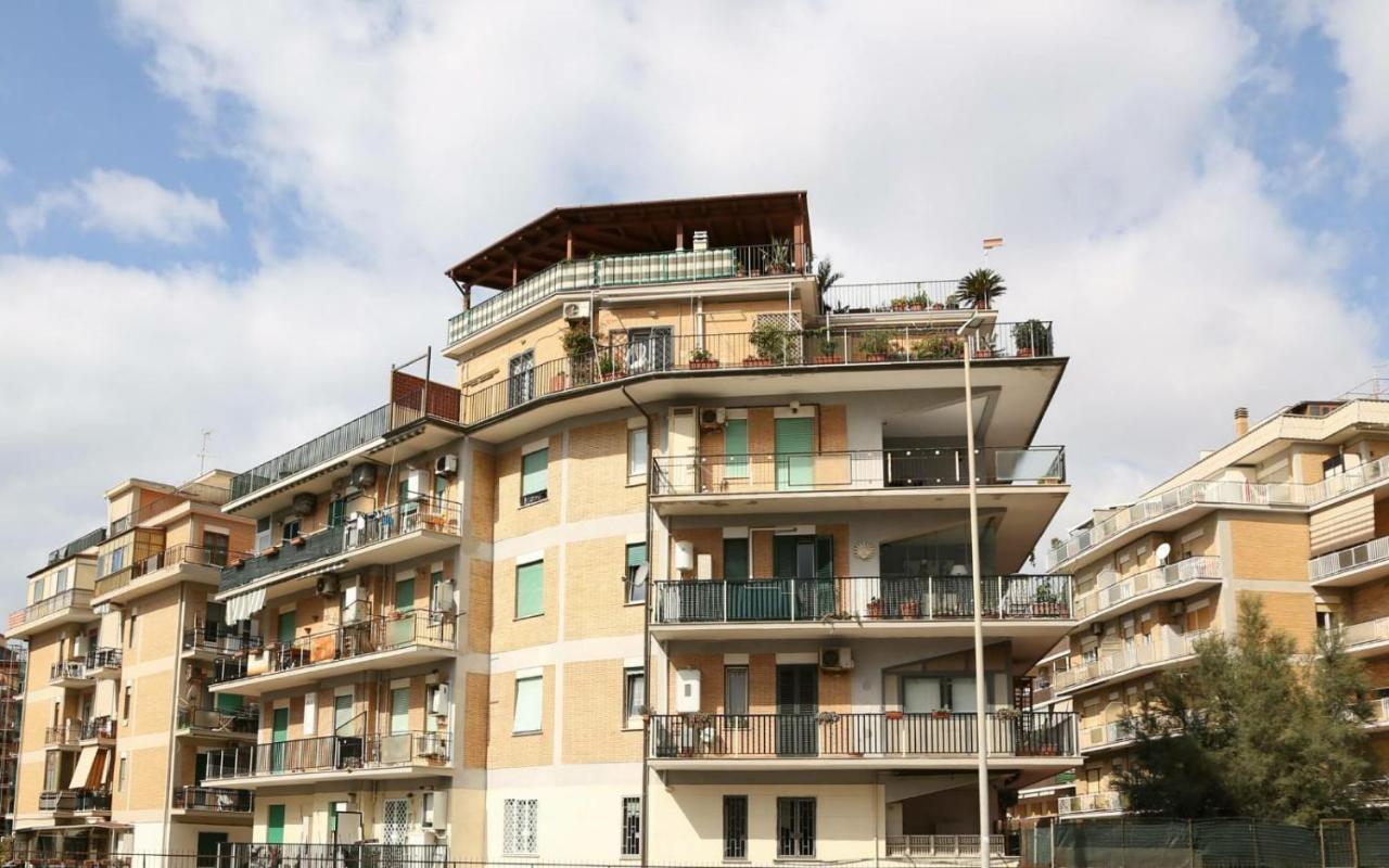 Superattico Daire Lido di Ostia Dış mekan fotoğraf